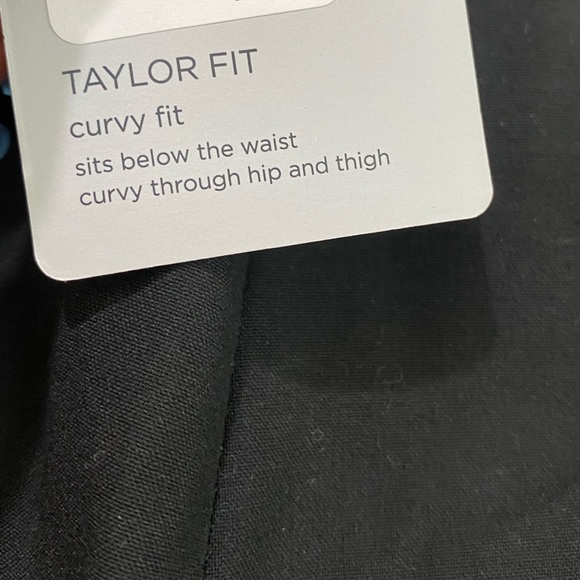 Halogen Nordstrom black Womens Capri cropped slacks work pants Nwt - Picture 9 of 10